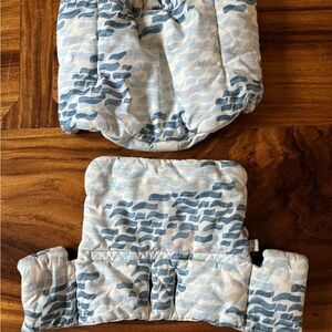 Stokke Tripp Trapp High Chair Cover Blue and White Patterned